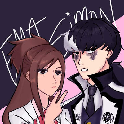 Ema Skye + Simon Blackquill Fanart Portrait Commission